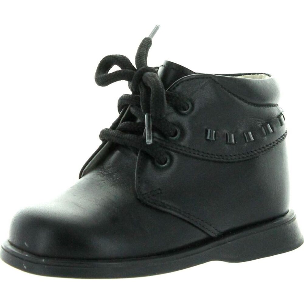 Oxford 2077 Black InfantG boots 19 NEW